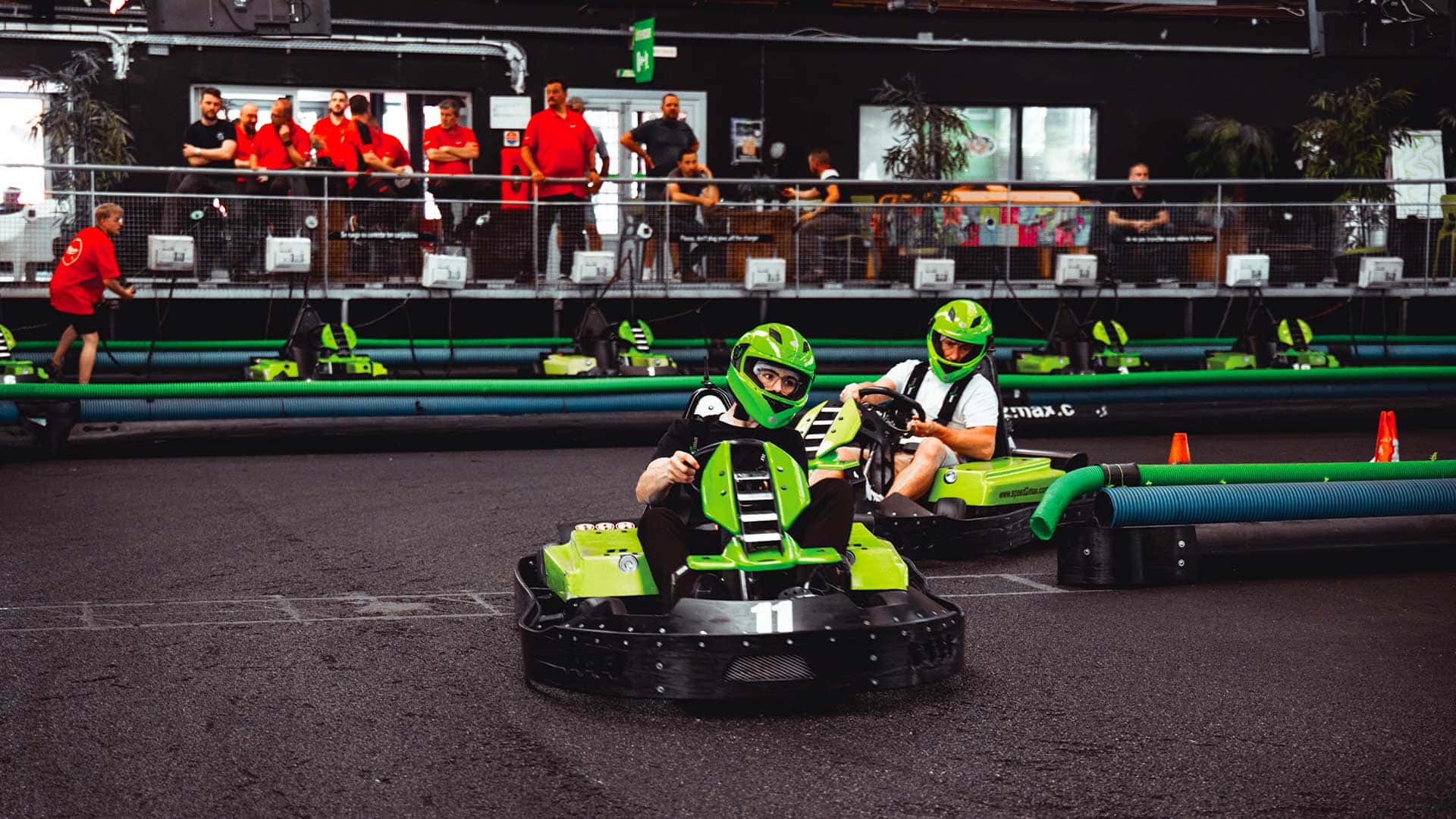 Séminaire et team building karting électrique en entreprise